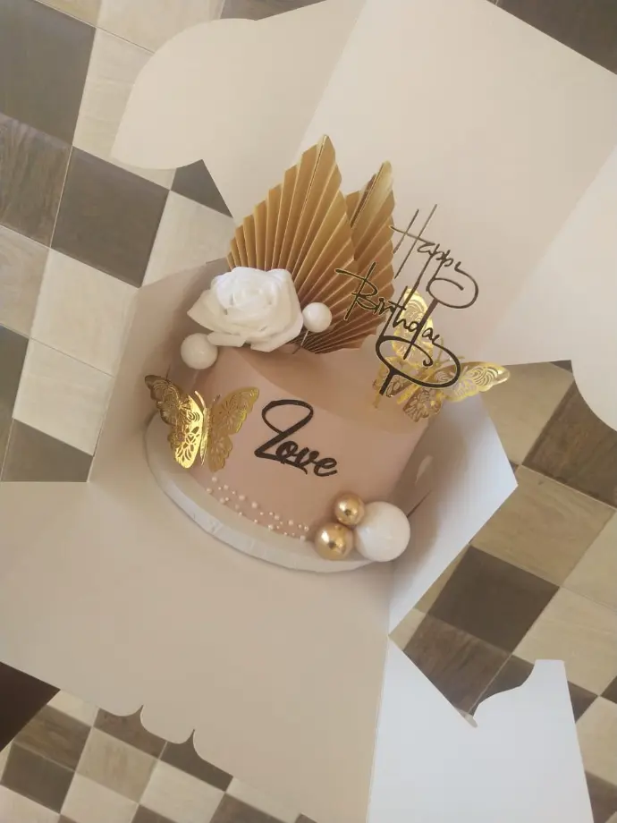 Caramel beautiful lovely masculine boyfriend cake